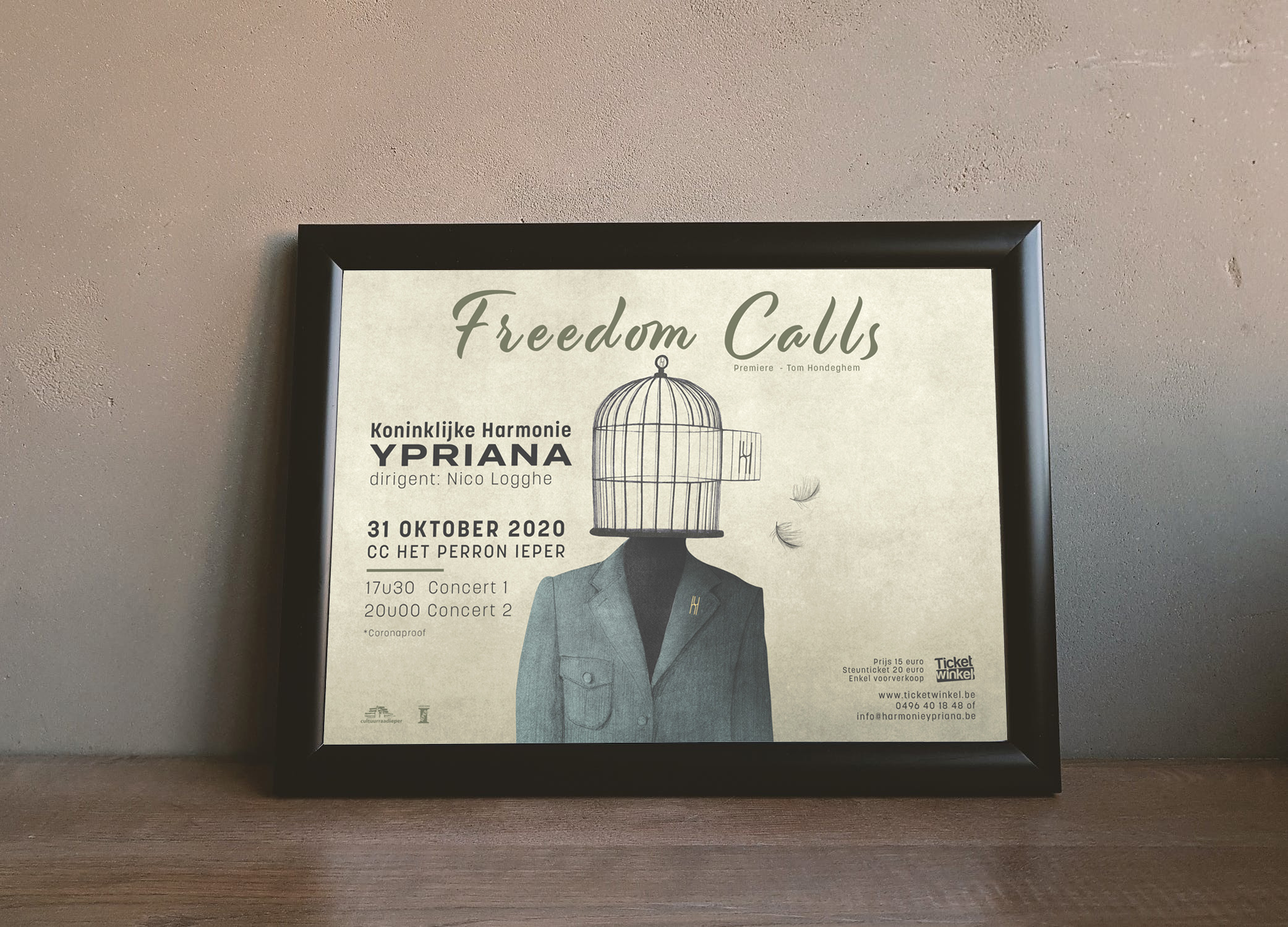 Freedom Calls, concertaffiche