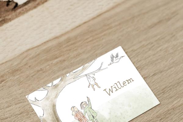 Willem, geboortekaartje